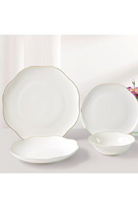 طقم عشاء توليب من نيوبون، 16 قطعة، لـ 4 أشخاص