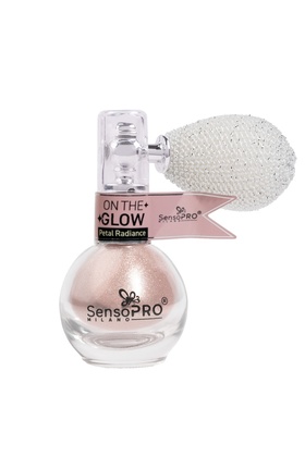 On the Glow SensoPRO Milano Powder Highlighter with Pump, Petal Radiance