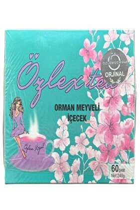 Ceai De Slăbit Detox Ozlex Original 60 Plicuri – Gust Fructe De Pădure