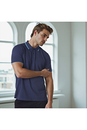 تي شيرت بولو بأكمام قصيرة