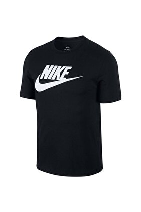 M Nsw Tee Icon Futura Men's Black T-Shirt - Ar5004-010