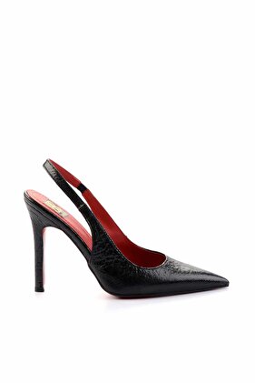 Black Women's Classic Heeled Shoes K01455018204