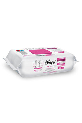 Мокри кърпички със сода бикарбонат и оцет, Sleepy Easy Clean Lilium Bouquet, за различни повърхности, 100 бр.