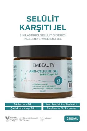 Inceltici , Sıkılaştırıcı, Selülit Ve Çatlak Giderici Vücut Şekillendirici Jel 250 ml
