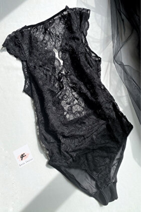 Dantel Bodysuit(Çıtçıtlı)