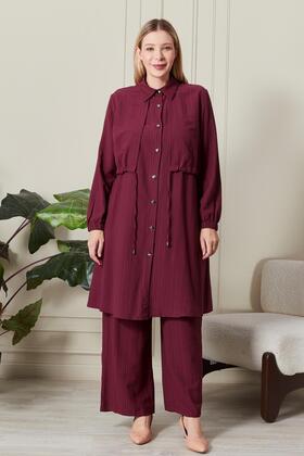 Kadın Büyük Beden Bolerolu 2'li Takım