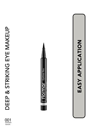 قلم كحل شبه مطفي (أسود) - قلم كحل - 001 أسود -8690604109609