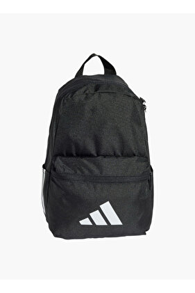 Logo Print School Backpack with Adjustable Straps and Zip Closure - W 31 x H 44 x D 15 cm