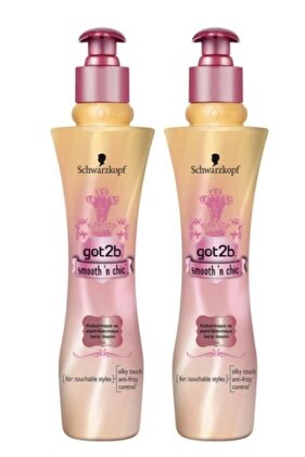 2'li Smooth & Chic Kabarmaya Ve Elektriklenmeye Karşı Saç Losyonu 200 ml