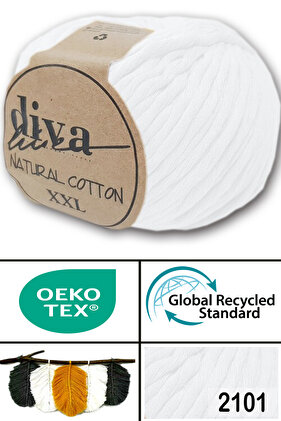 Diva Natural Cotton Xxl 2101 Beyaz