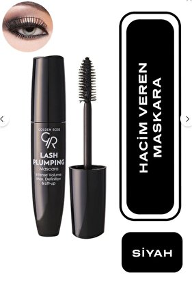 Lash Plumping Mascara - Ekstra Büyük Fırçalı Hacim ve Dolgunluk Veren Maskara