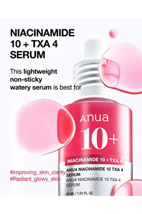 Niacinamide 10% Txa 4% Serum – 30ml