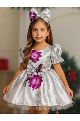 فستان بناتي بنمط الربيع