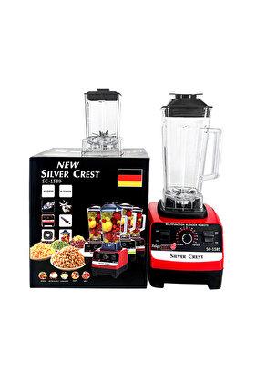 Juicer Mixer Blender Smoothie Maker 1.5L Containers Steel Blades Ice Crush Function Multi Mill Grind