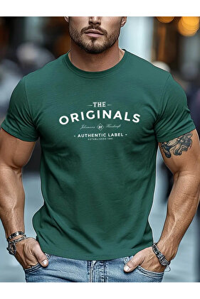 Унісекс The Originals Футболка з принтом на грудях