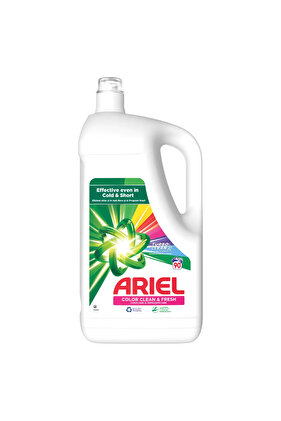 Detergent de rufe lichid Color Clean & Fresh, 90 spalari, 4.5L