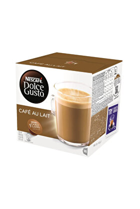 Capsule cafea Nescafe Dolce Gusto Cafe au Lait, 16 capsule cafea, 16 bauturi, 160g