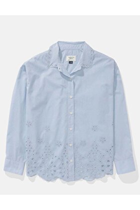 قميص AE Perfect ذو الأزرار