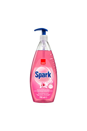 Detergent de vase cu pompita Spark Migdale, 700 ml