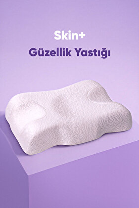 Kırışıklık Önleyici Ortopedik Güzellik Yastığı | Skin+ Kılıf Dahil