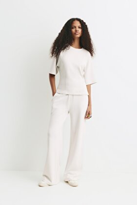 Kısa kollu sweatshirt