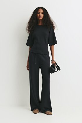 Kısa kollu sweatshirt