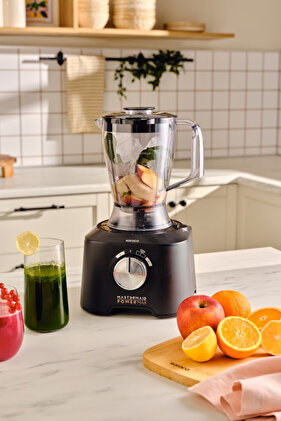 Mastermaid Power Max 11 In 1 Mutfak Robotu Matte Black Silver 2500 W