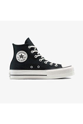 Chuck Taylor All Star Lift Platform Floral Kadın Siyah Sneaker
