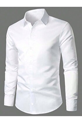 Férfi fehér terikoton ing