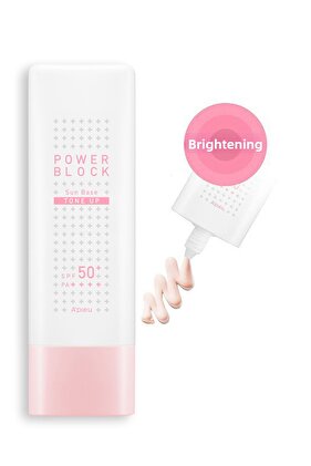 A'Pieu Power Block - Tone Equalizing and Brightening Sunscreen 50ml, Spf50+/Pa++++