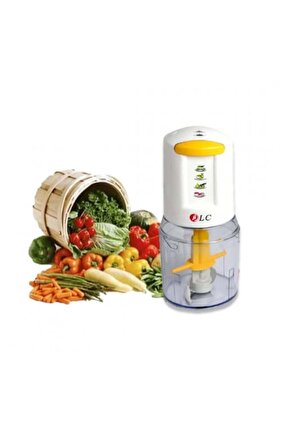 مفرمة كهربائية 500 مل 250 واط DLC-37510 أبيض/أصفر