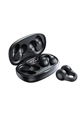 black TWS X58 Wireless Bone Conduction Headphones Bluetooth Earphones Waterproof Sports Earbuds Earr