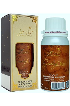 Smoky Oud Concentrated Oil 100ml | Heritage Collection by Hekayat Attar