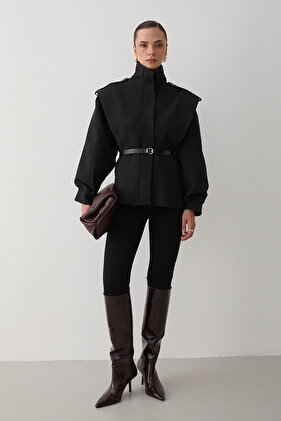 Czarna kurtka Valeria Kemerli - 1000