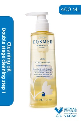 زيت منظف أتوبيا - زيت منظف للوجه والجسم - منظف زيتي 400 مل