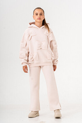 طقم بناتي لعمر 10-16 سنة - طقم سفلي وعلوي 7413