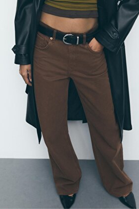 D92 straight fit geniş paça jean