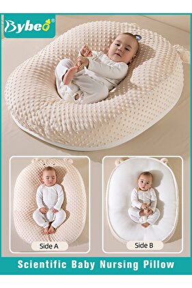 وسائد رضاعة للأطفال، وسائد دعم متعددة الاستخدامات لتغذية الرضع، ذات وجهين