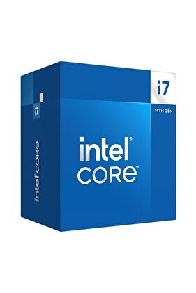 Core I7-14700k 3.40 جيجا هرتز (بحد أقصى 5.60 جيجا هرتز) 20 جيجا هرتز 28 ميجا بايت L3 Önbellek Soket 1700 Işlemci
