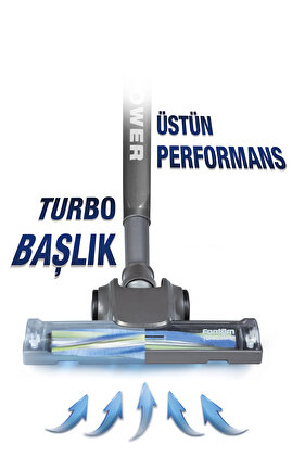 Pratik 1200 Pratik S Uyumlu Turbo Başlık Antrasit