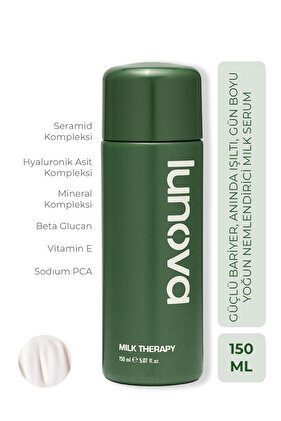 Milk Therapy Serum 150 ML | Yoğun Nem, Bariyer Güçlendirme, SPF ve Makyaj Bazı Serum