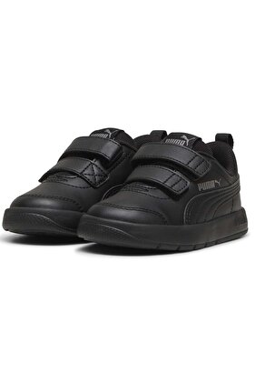 Courtflex V3 V Ps 397642 Ortopedik Çocuk Spor Ayakkabı SİYAH