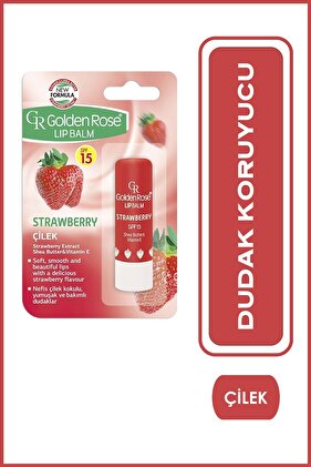 Çilekli Dudak Balsamı Spf 15 No: 04-