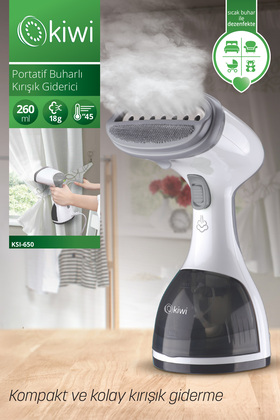 Ksı 650 1200w Portatif Buharlı Kırışık Giderici Dikey Ütü