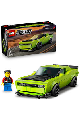 LEGO® Speed ​​Champions – Dodge Challenger SRT Hellcat 77237, 390 dielikov