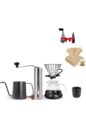 مجموعة قهوة V60 مكونة من 8 قطع لماكينة صنع القهوة بالتنقيط