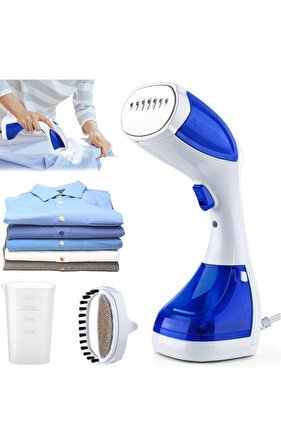 1100W Handheld Steamer with Stainless Steel Steam Plate, 200ml Detachable Tank, 25 Sec Fast Heat Up
