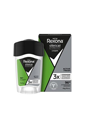 Men Clinical Protection Erkek Stick Deodorant Active Fresh 96 Saat Koruma 45 ml
