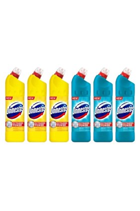 Toilet Cleaning Set 6 x Components