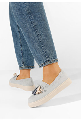 Sivé dámske espadrilky Graziela